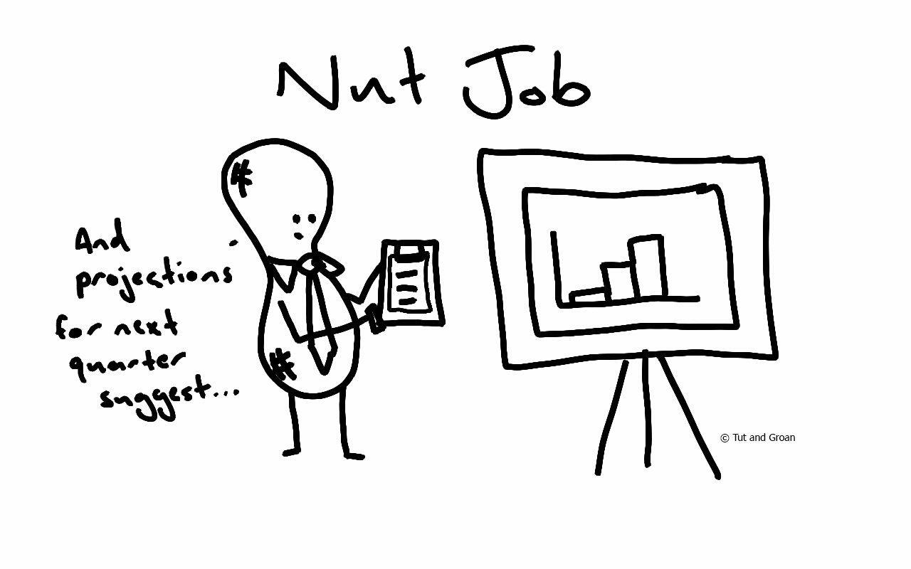 Tut and Groan Nut Job cartoon