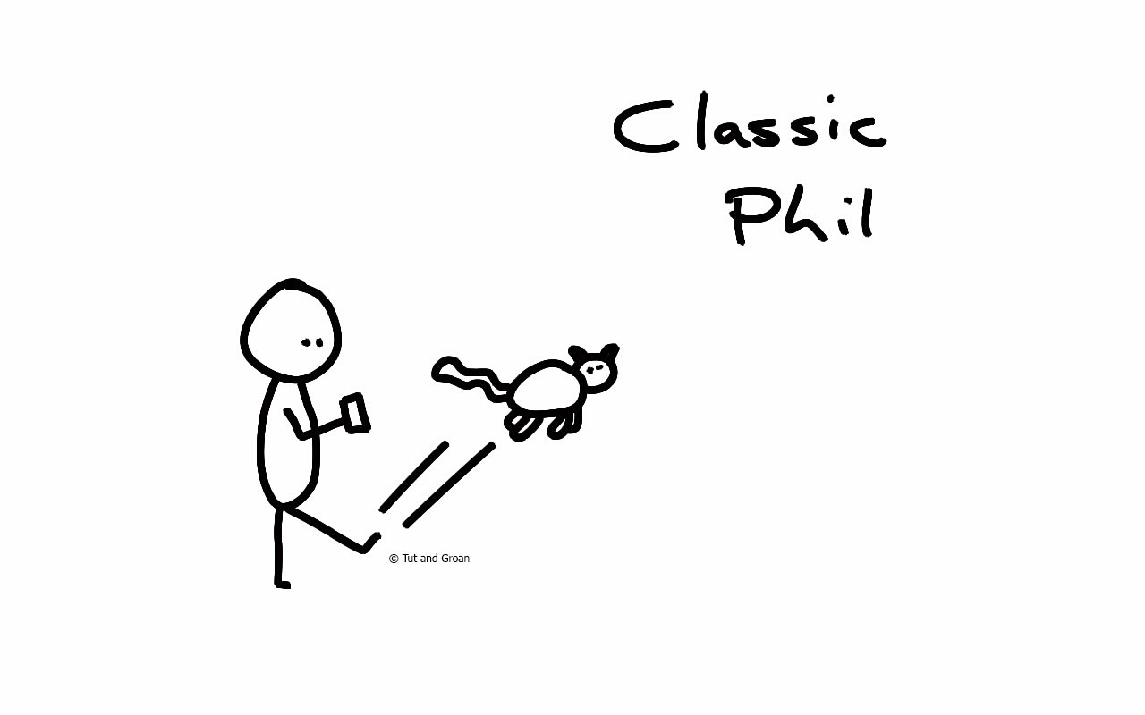 Tut and Groan Classic Phil (Part Three) cartoon