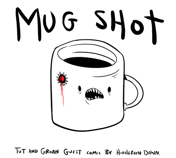 Tut and Groan Guest Toon Mug Shot by Pais cartoon