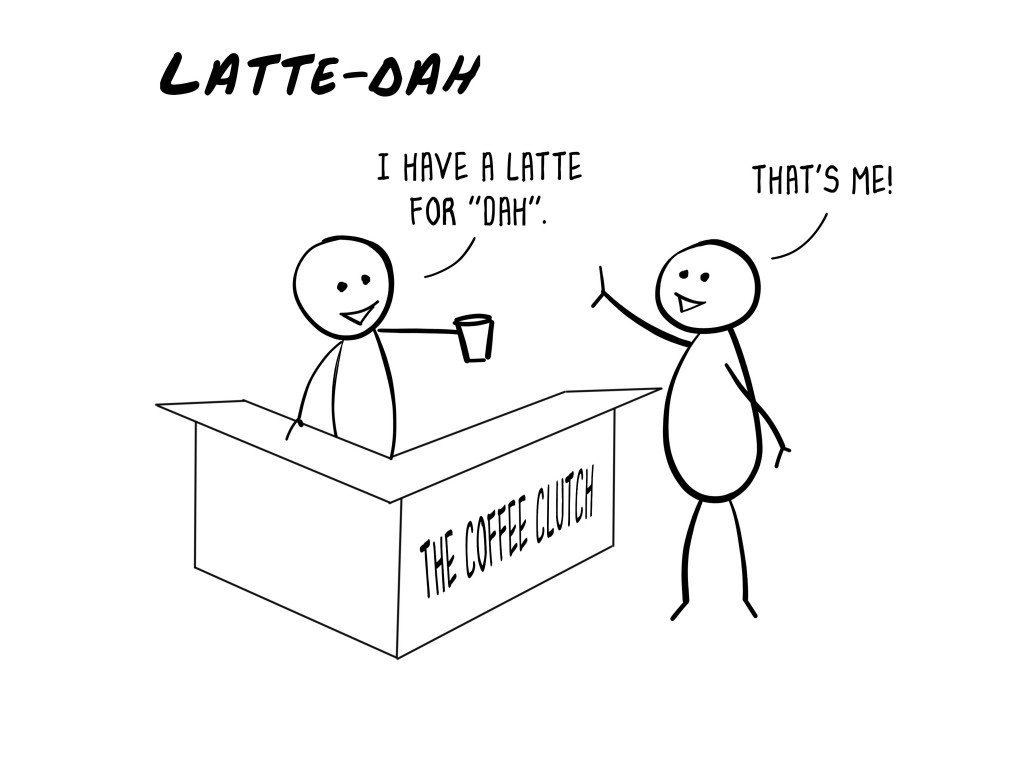 Tut and Groan Latte-Dah by IHasKid cartoon
