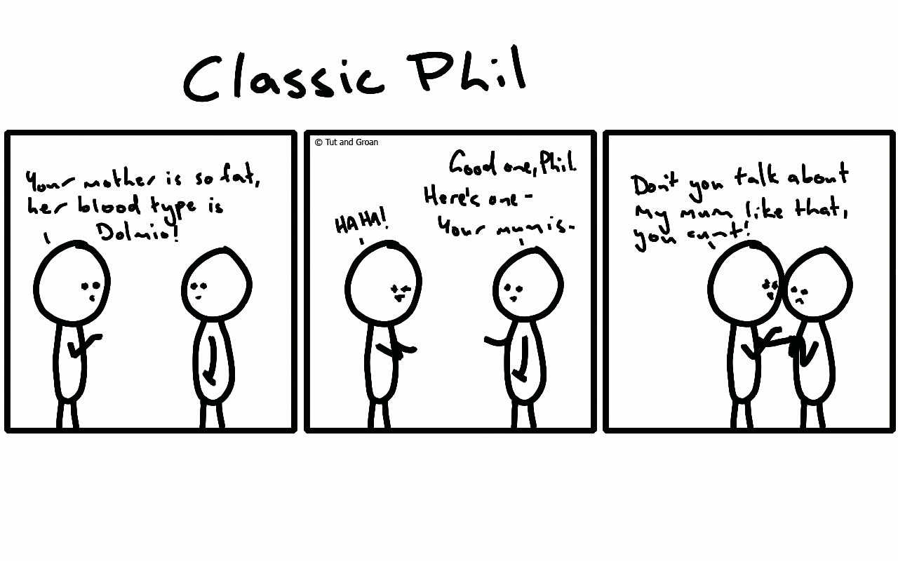 Tut and Groan Classic Phil Part Seven cartoon