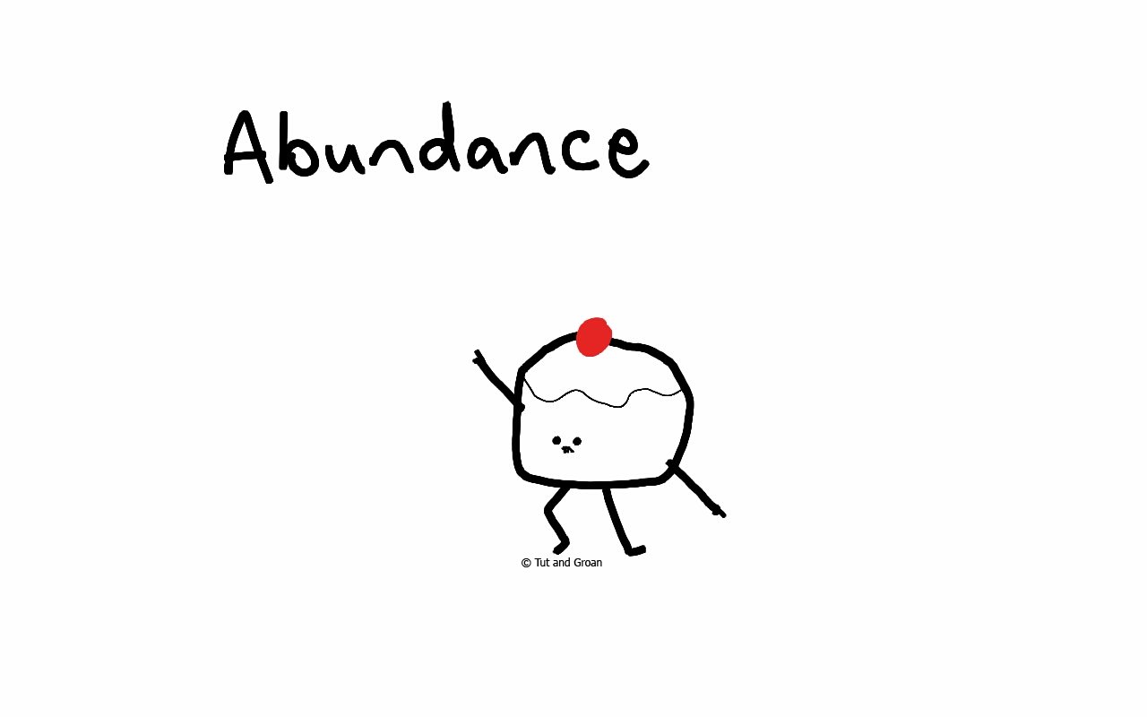 Tut and Groan Abundance cartoon