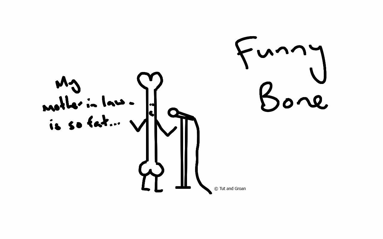 Tut and Groan Funny Bone cartoon