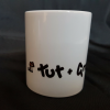 Graham and the Tut and Groan Logo mug 2